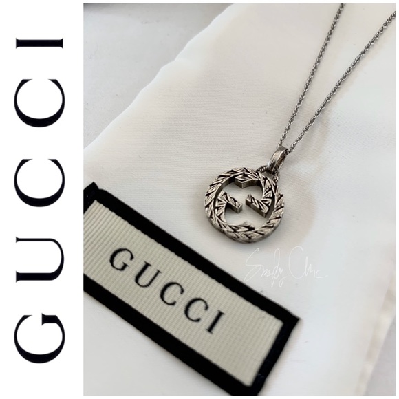 BRAND NEW authentic GUCCI interlock G pendant - Picture 5 of 7
